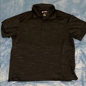 Haggar Men's Black Polo Shirt